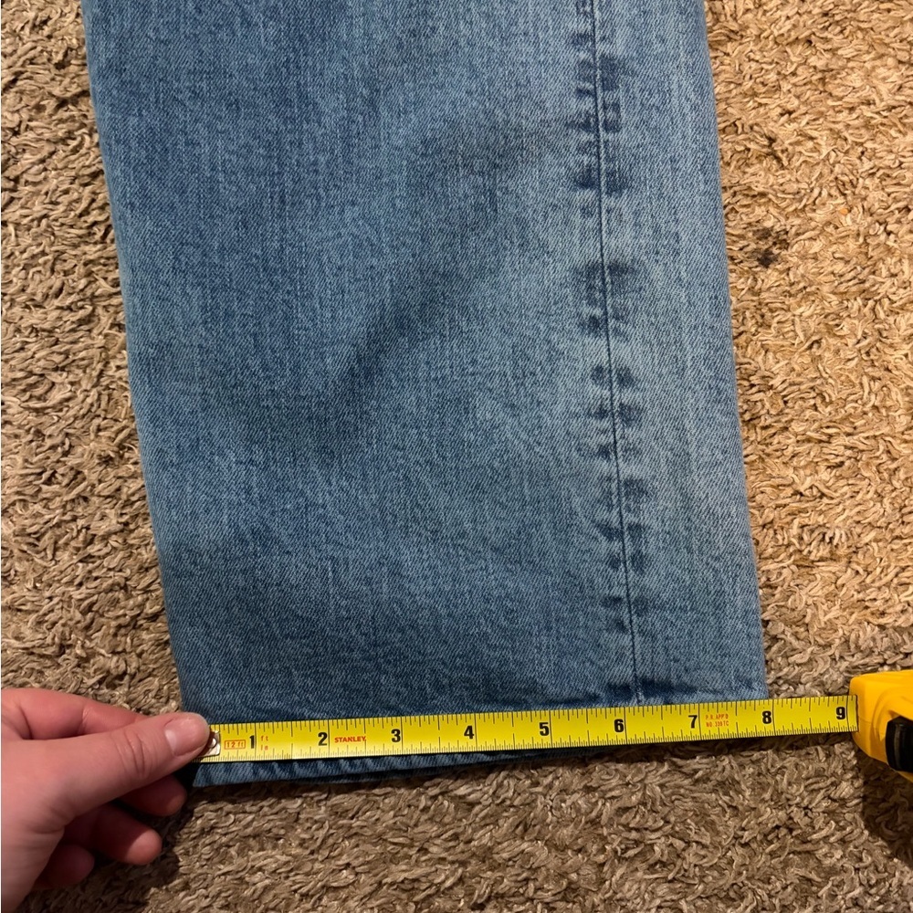 NWOT Men’s American Eagle Classic Straight Blue Jeans Size 33x30 - Picture 6 of 7